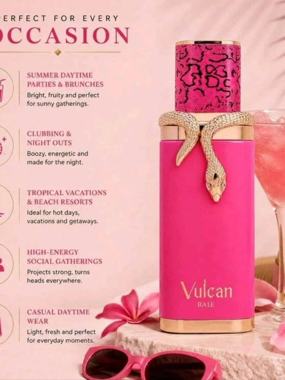 Vulcan Sweet Floral And Fruity Beautiful Scent